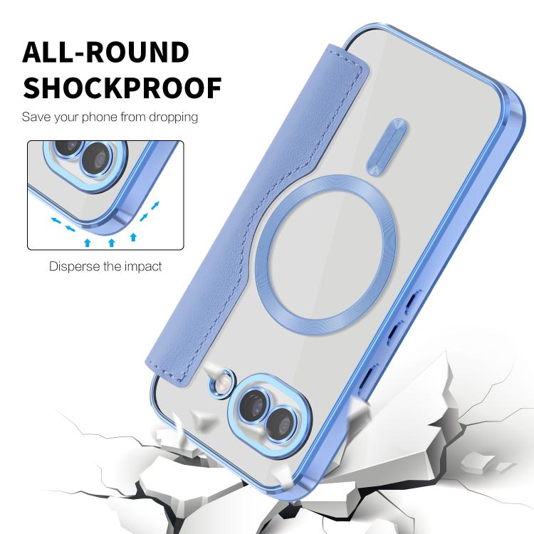 For Google Pixel 10a Shield MagSafe RFID Anti-theft Leather Phone Case
