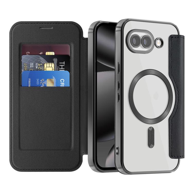For Google Pixel 10a Shield MagSafe RFID Anti-theft Leather Phone Case