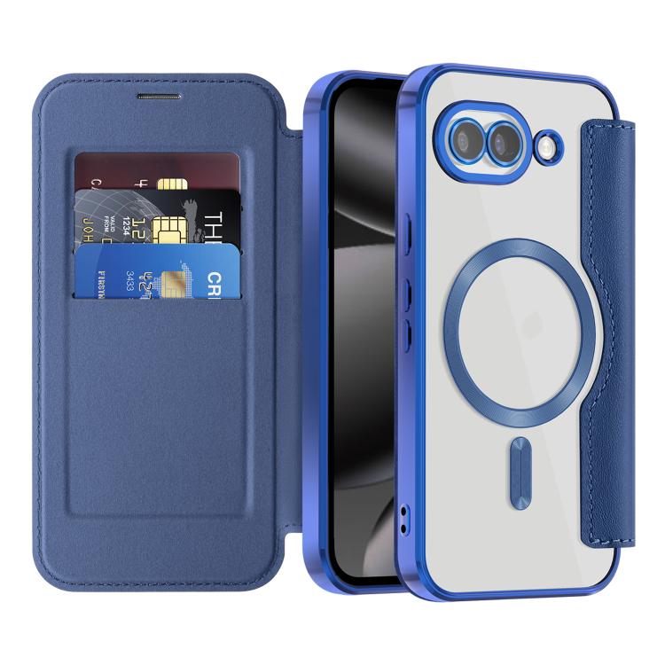 For Google Pixel 10a Shield MagSafe RFID Anti-theft Leather Phone Case