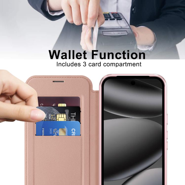 For Google Pixel 10a Shield MagSafe RFID Anti-theft Leather Phone Case