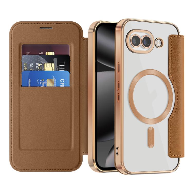 For Google Pixel 10a Shield MagSafe RFID Anti-theft Leather Phone Case
