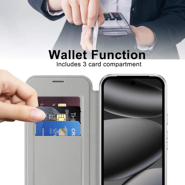 For Google Pixel 10a Shield MagSafe RFID Anti-theft Leather Phone Case