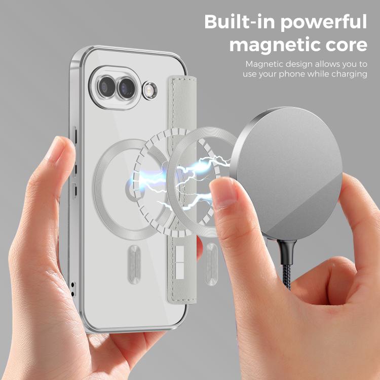 For Google Pixel 10a Shield MagSafe RFID Anti-theft Leather Phone Case