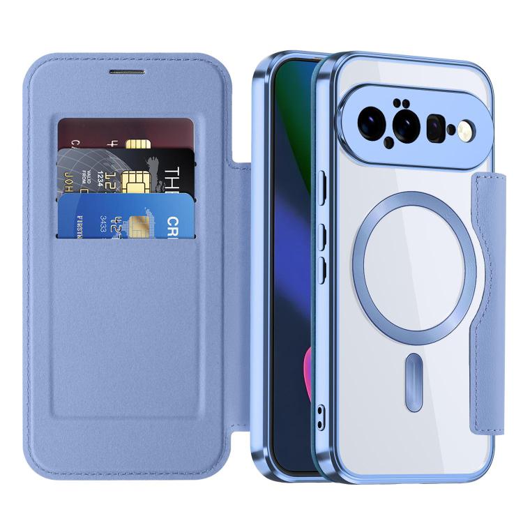 For Google Pixel 11 Shield MagSafe RFID Anti-theft Leather Phone Case