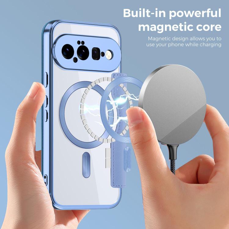 For Google Pixel 11 Shield MagSafe RFID Anti-theft Leather Phone Case