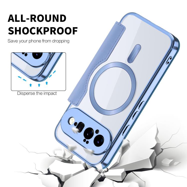 For Google Pixel 11 Shield MagSafe RFID Anti-theft Leather Phone Case