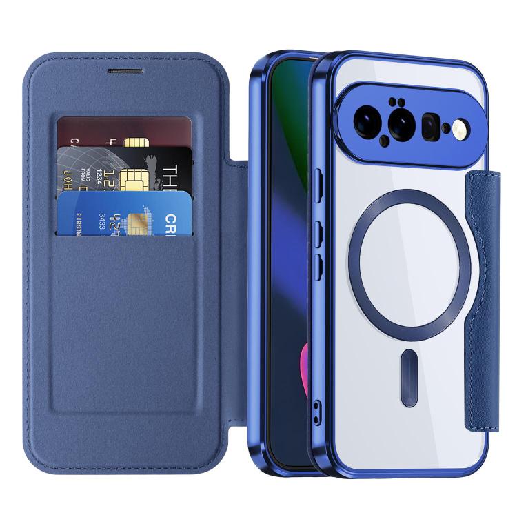 For Google Pixel 11 Shield MagSafe RFID Anti-theft Leather Phone Case