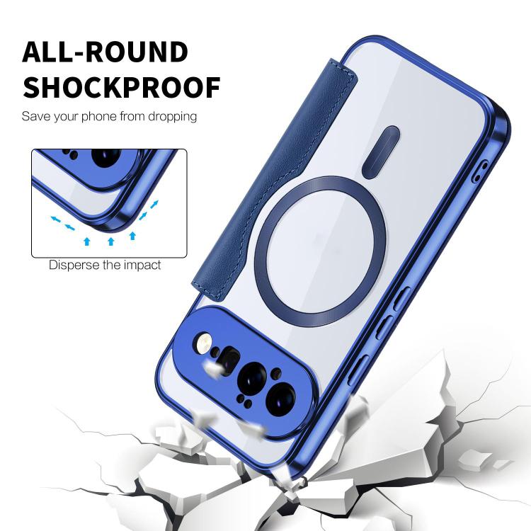 For Google Pixel 11 Shield MagSafe RFID Anti-theft Leather Phone Case