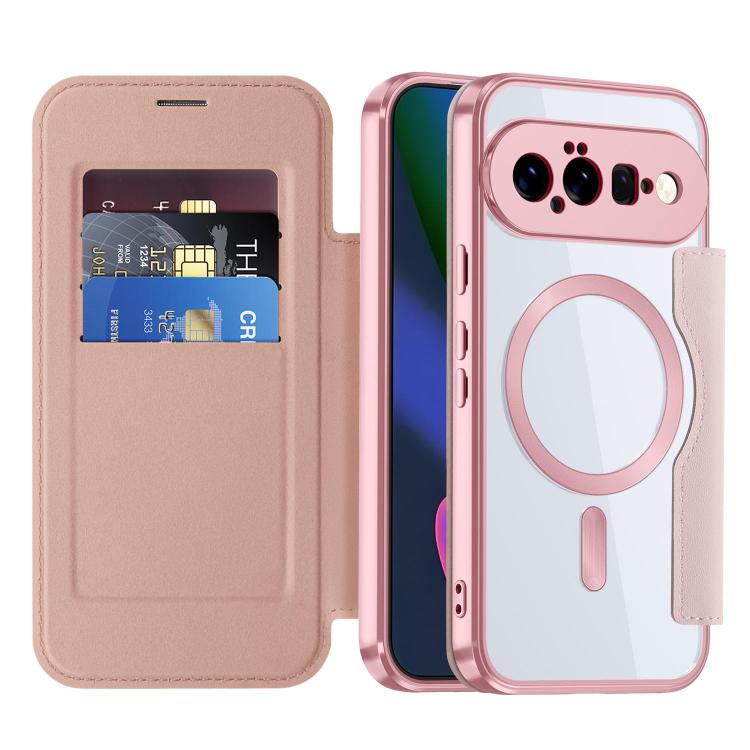 For Google Pixel 11 Shield MagSafe RFID Anti-theft Leather Phone Case