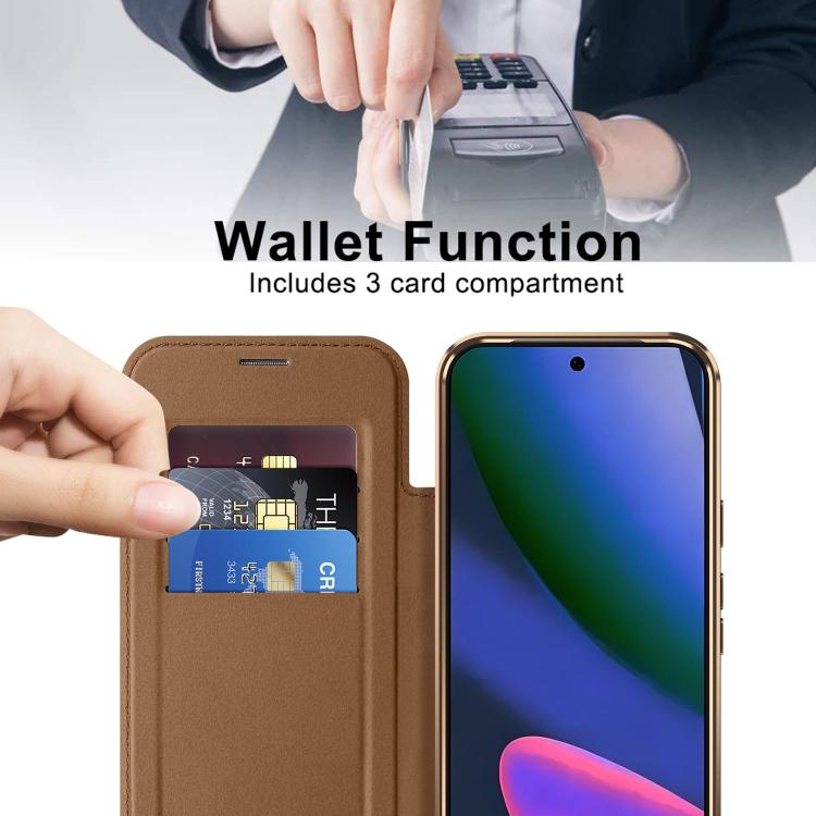 For Google Pixel 11 Shield MagSafe RFID Anti-theft Leather Phone Case