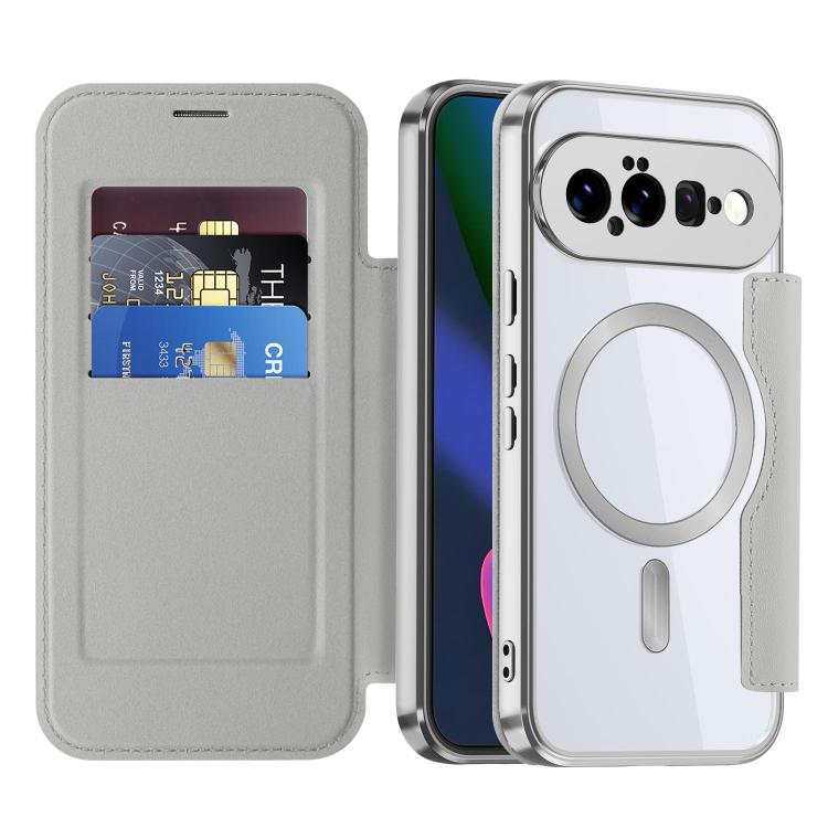 For Google Pixel 11 Shield MagSafe RFID Anti-theft Leather Phone Case