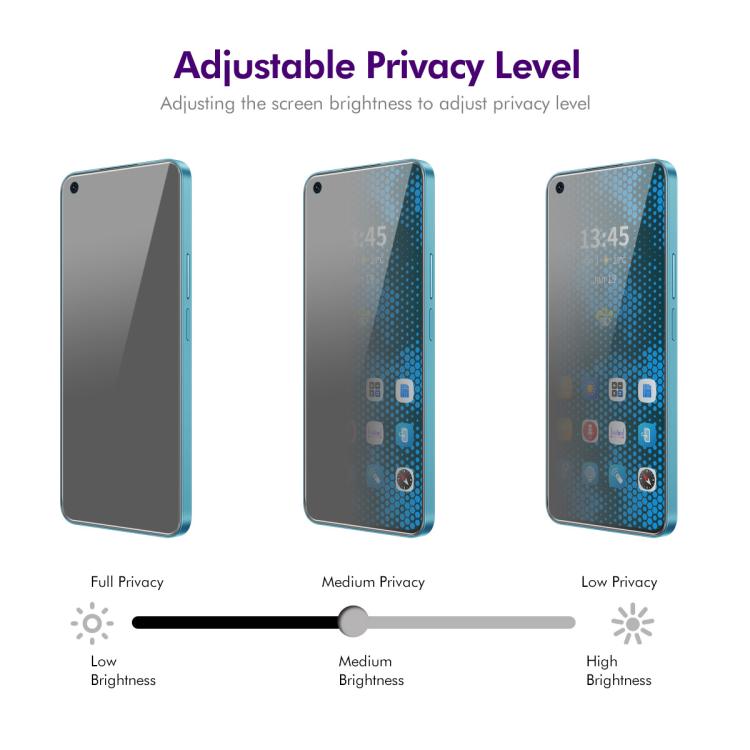 For OnePlus Nord N20 SE / Nord N300 2pcs ENKAY Hat-Prince 28 Degree Anti-peeping Privacy Tempered Glass Film