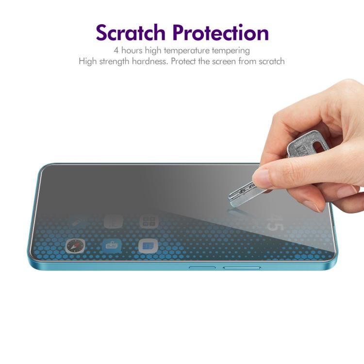 For OnePlus Nord N20 SE / Nord N300 5pcs ENKAY Hat-Prince 28 Degree Anti-peeping Privacy Tempered Glass Film