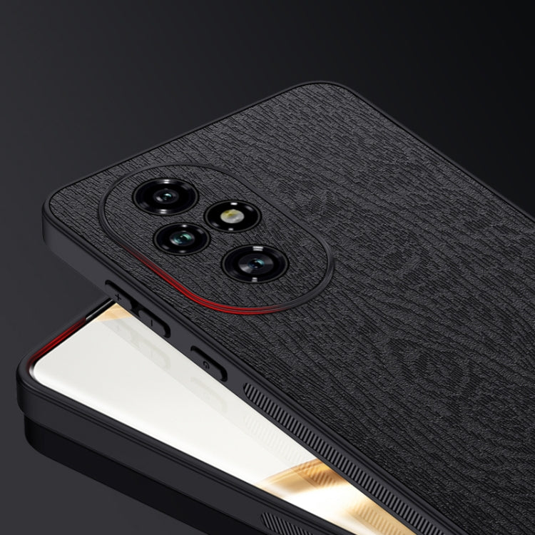 For Honor 200 Pro Tree Bark Leather Shockproof Phone Case