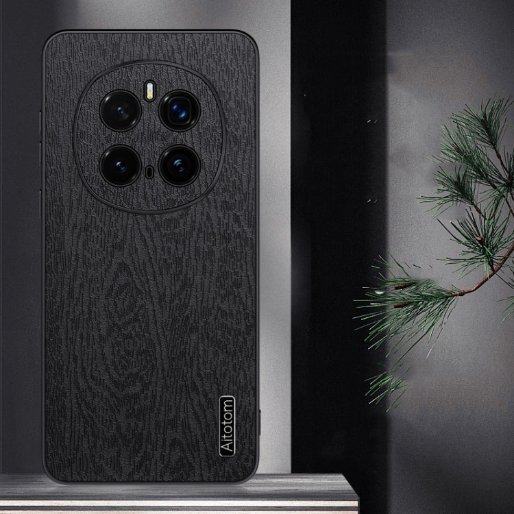 For Honor Magic7 Pro Tree Bark Leather Shockproof Phone Case