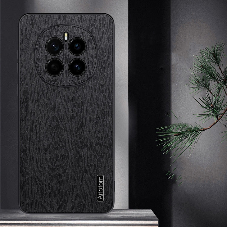 For Honor Magic7 Tree Bark Leather Shockproof Phone Case