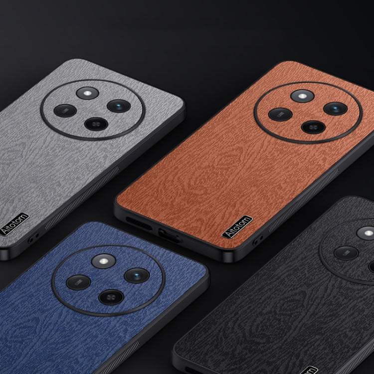 For Honor X60 Pro Tree Bark Leather Shockproof Phone Case