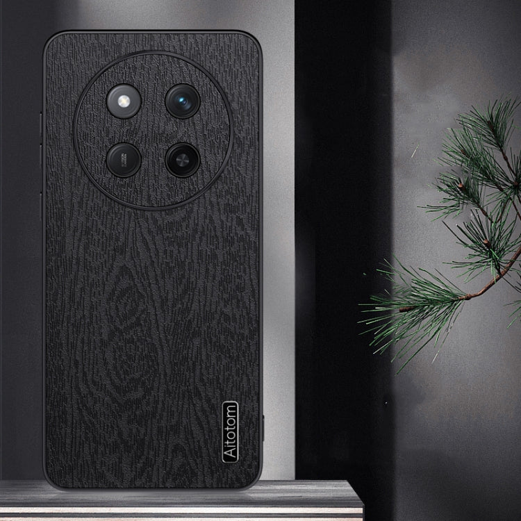 For Honor X60 Pro Tree Bark Leather Shockproof Phone Case