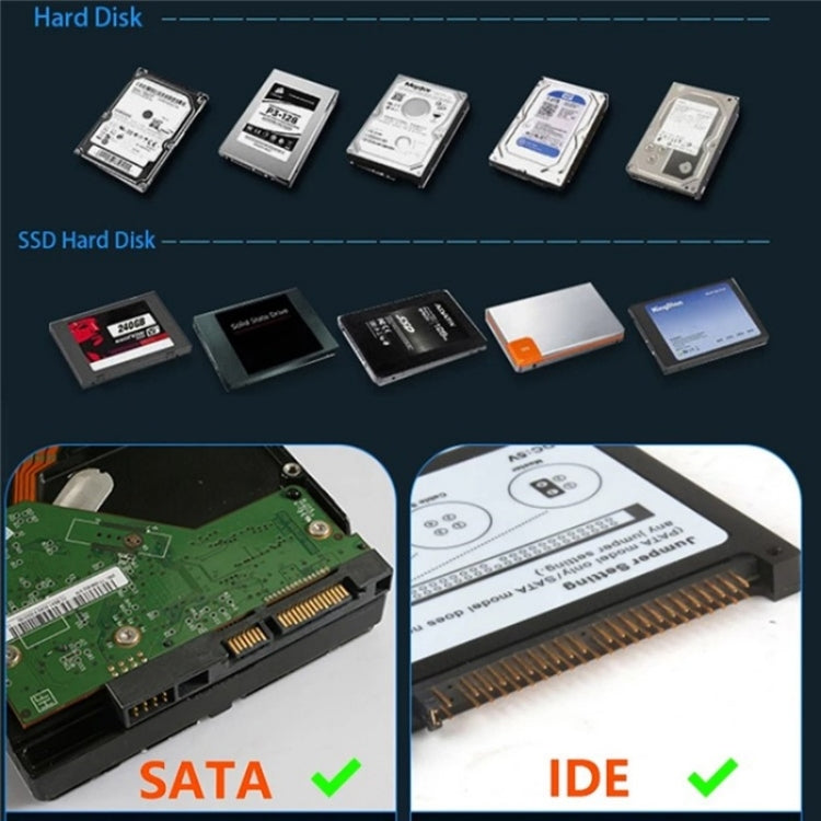575D USB Hard Disk Holder Laptop Mobile Hard Disk Box 2.5 / 3.5inch SATA IDE HDD Base, Plug:AU Plug