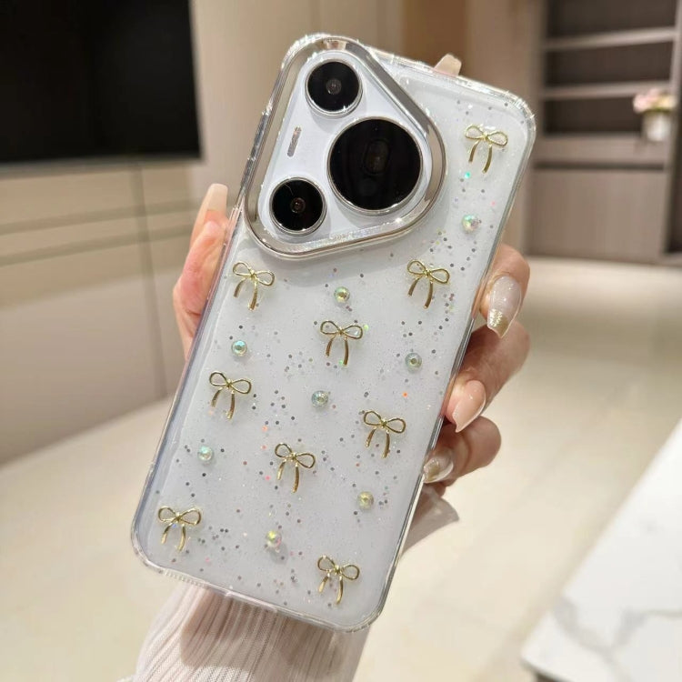 For Huawei Pura 70 Pro Small Fresh Bow TPU Phone Case