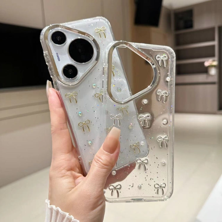 For Huawei Pura 70 Small Fresh Bow TPU Phone Case