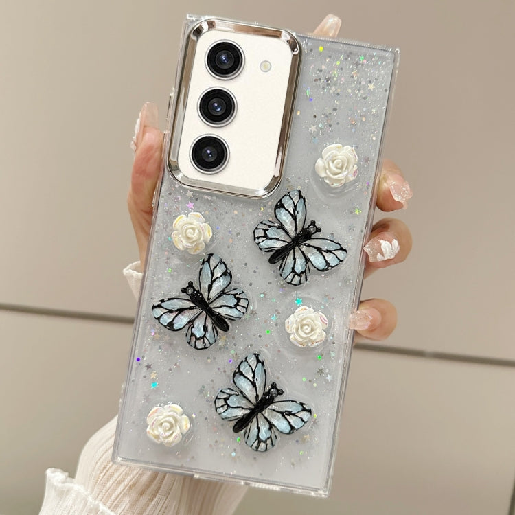 For Samsung Galaxy S20 FE Three-dimensional Butterfly Glitter TPU  Phone Case