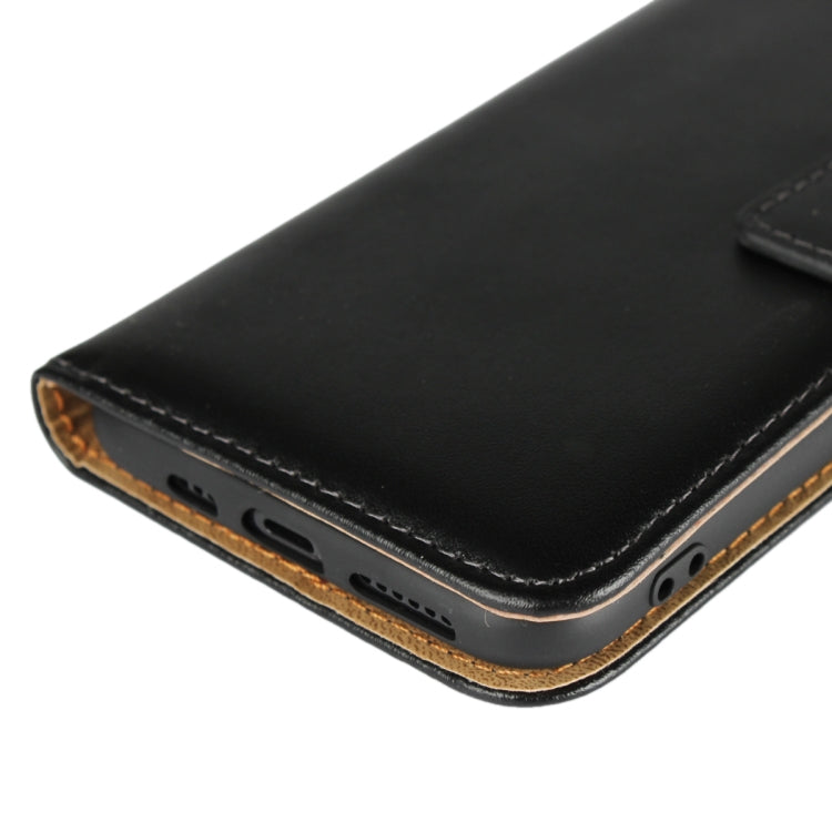 For iPhone X / XS Magnetic Clasp Horizontal Flip Leather Case with Bracket and Card Slot and Wallet