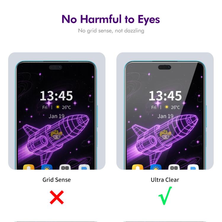 For Honor 400 Lite Global 2pcs ENKAY Hat-Prince 28 Degree Anti-peeping Privacy Silk Print Tempered Glass Film