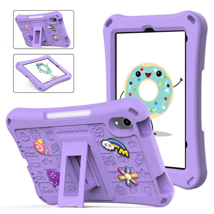 For iPad mini 6 / mini 2024 Hi Baby EVA Full Body Tablet Case with Strap