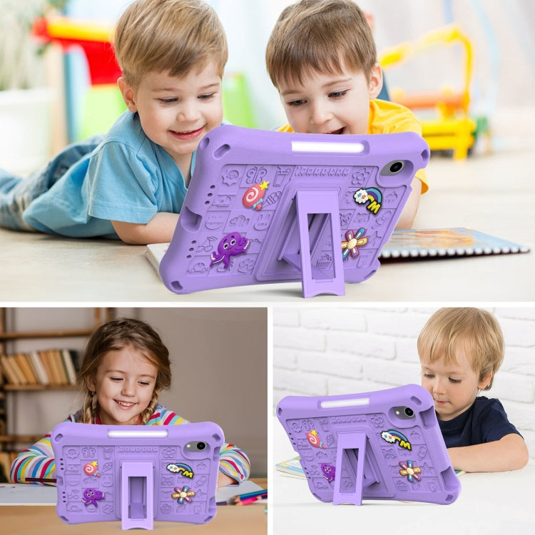 For iPad mini 6 / mini 2024 Hi Baby EVA Full Body Tablet Case with Strap