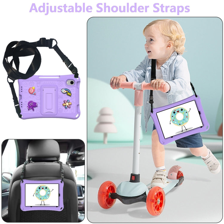 For iPad mini 6 / mini 2024 Hi Baby EVA Full Body Tablet Case with Strap