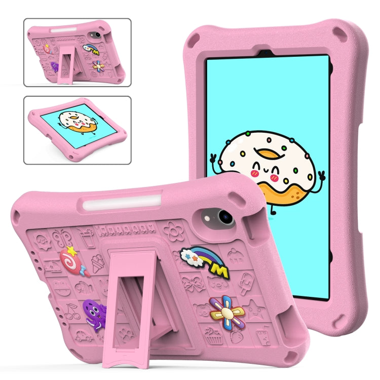 For iPad mini 6 / mini 2024 Hi Baby EVA Full Body Tablet Case with Strap