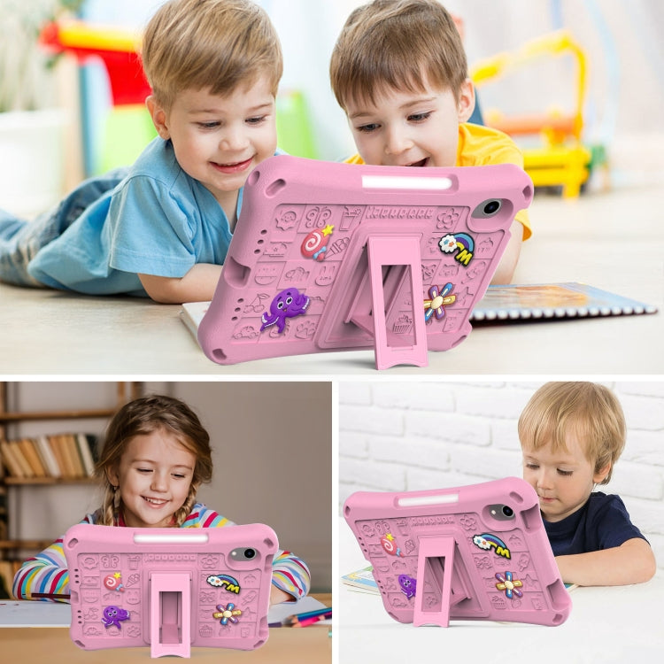 For iPad mini 6 / mini 2024 Hi Baby EVA Full Body Tablet Case with Strap