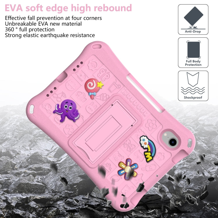 For iPad mini 6 / mini 2024 Hi Baby EVA Full Body Tablet Case with Strap