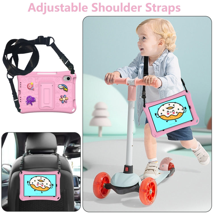 For iPad mini 6 / mini 2024 Hi Baby EVA Full Body Tablet Case with Strap