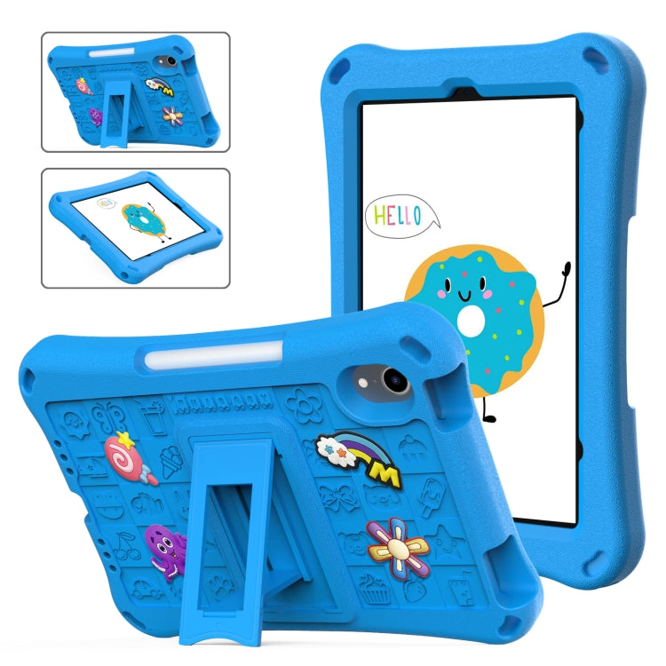 For iPad mini 6 / mini 2024 Hi Baby EVA Full Body Tablet Case with Strap