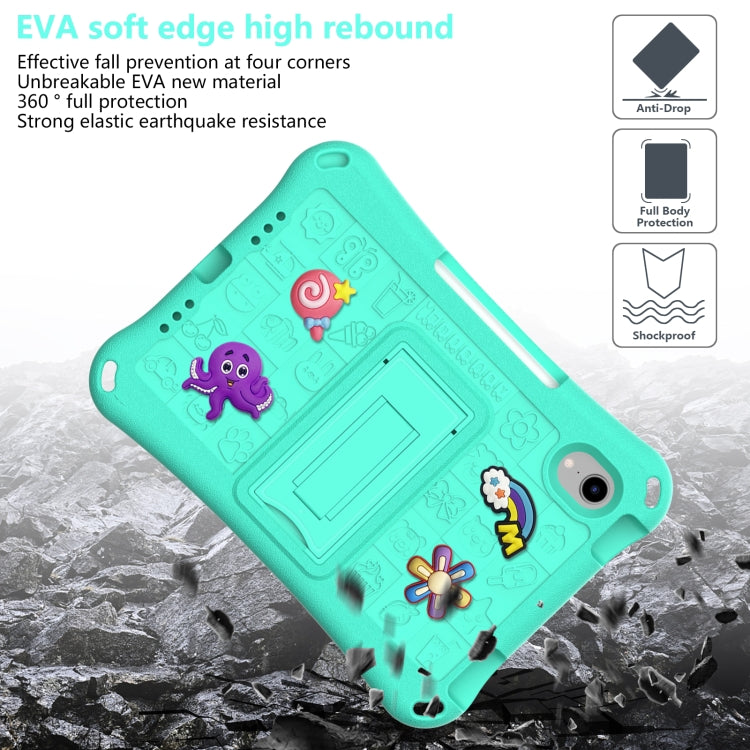 For iPad mini 6 / mini 2024 Hi Baby EVA Full Body Tablet Case with Strap