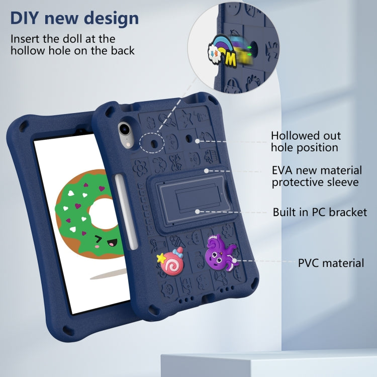 For iPad mini 6 / mini 2024 Hi Baby EVA Full Body Tablet Case with Strap