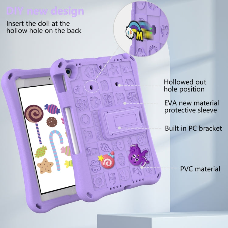 For iPad 10.2 2019 / 2020 / 2021 Hi Baby EVA Full Body Tablet Case with Strap
