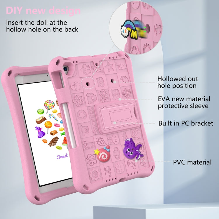 For iPad 10.2 2019 / 2020 / 2021 Hi Baby EVA Full Body Tablet Case with Strap