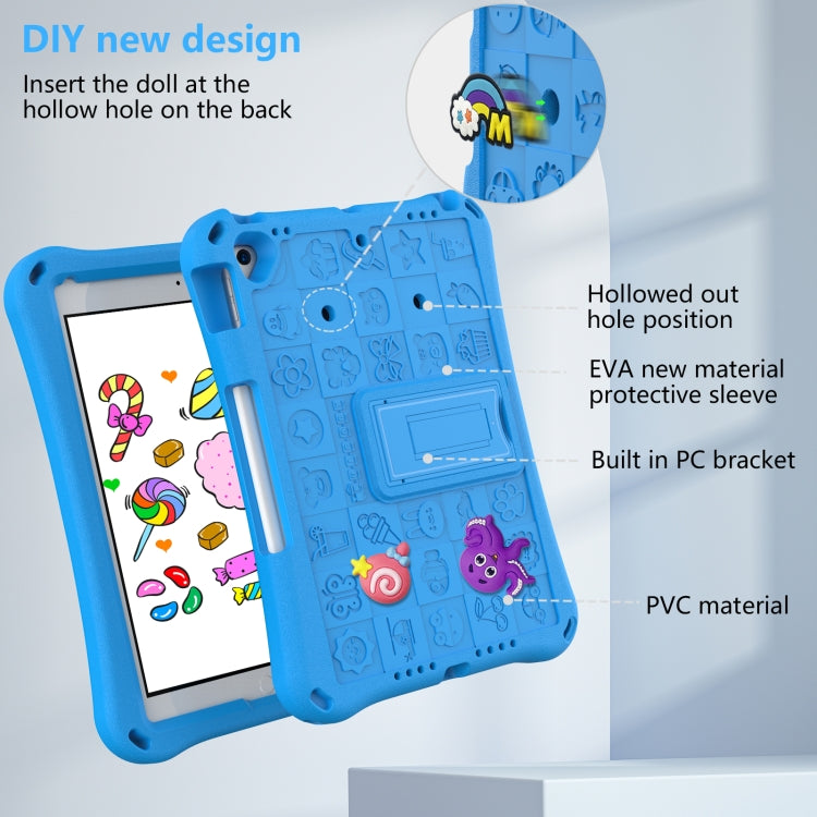 For iPad 10.2 2019 / 2020 / 2021 Hi Baby EVA Full Body Tablet Case with Strap