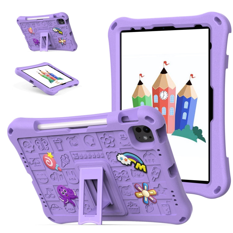 For iPad Pro 11 2025 / 2024 Hi Baby EVA Full Body Tablet Case with Strap
