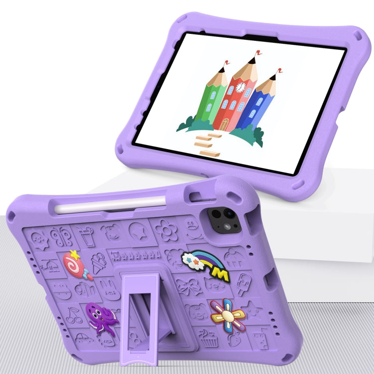 For iPad Pro 11 2025 / 2024 Hi Baby EVA Full Body Tablet Case with Strap