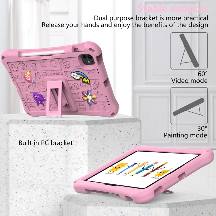 For iPad Pro 11 2025 / 2024 Hi Baby EVA Full Body Tablet Case with Strap