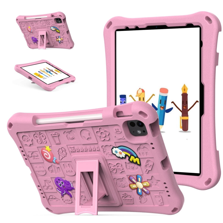 For iPad Pro 11 2025 / 2024 Hi Baby EVA Full Body Tablet Case with Strap