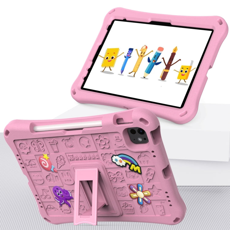 For iPad Pro 11 2025 / 2024 Hi Baby EVA Full Body Tablet Case with Strap