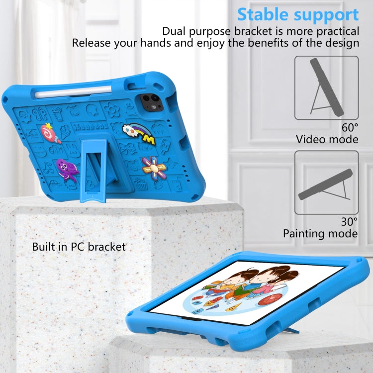 For iPad Pro 11 2025 / 2024 Hi Baby EVA Full Body Tablet Case with Strap