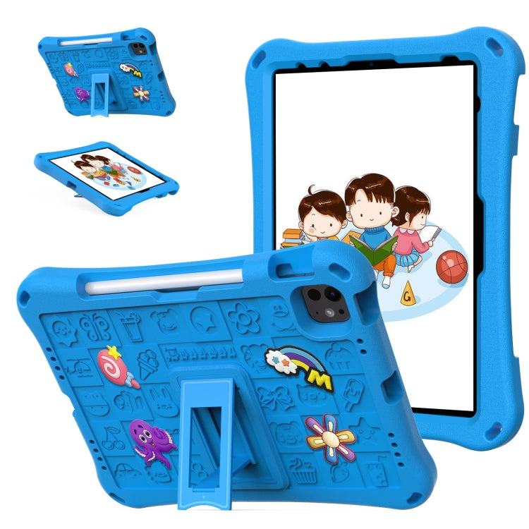 For iPad Pro 11 2025 / 2024 Hi Baby EVA Full Body Tablet Case with Strap
