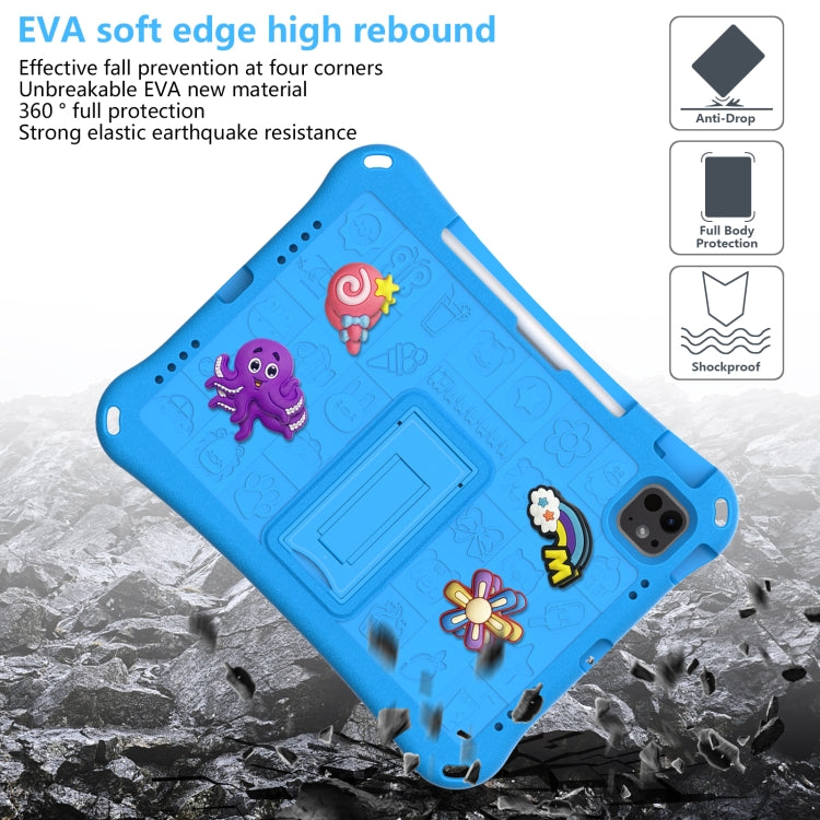 For iPad Pro 11 2025 / 2024 Hi Baby EVA Full Body Tablet Case with Strap