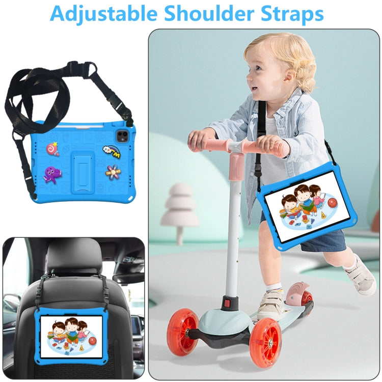 For iPad Pro 11 2025 / 2024 Hi Baby EVA Full Body Tablet Case with Strap